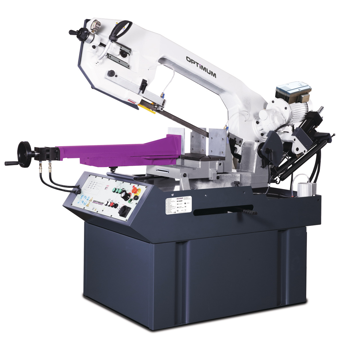 Leit- und Zugspindeldrehmaschine Optimum OPTIturn