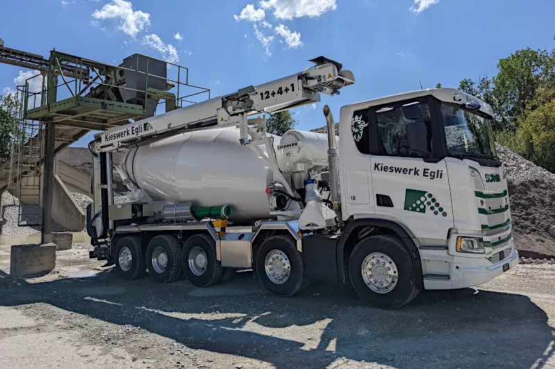 Beton aus dem Betonwerk Riedikon