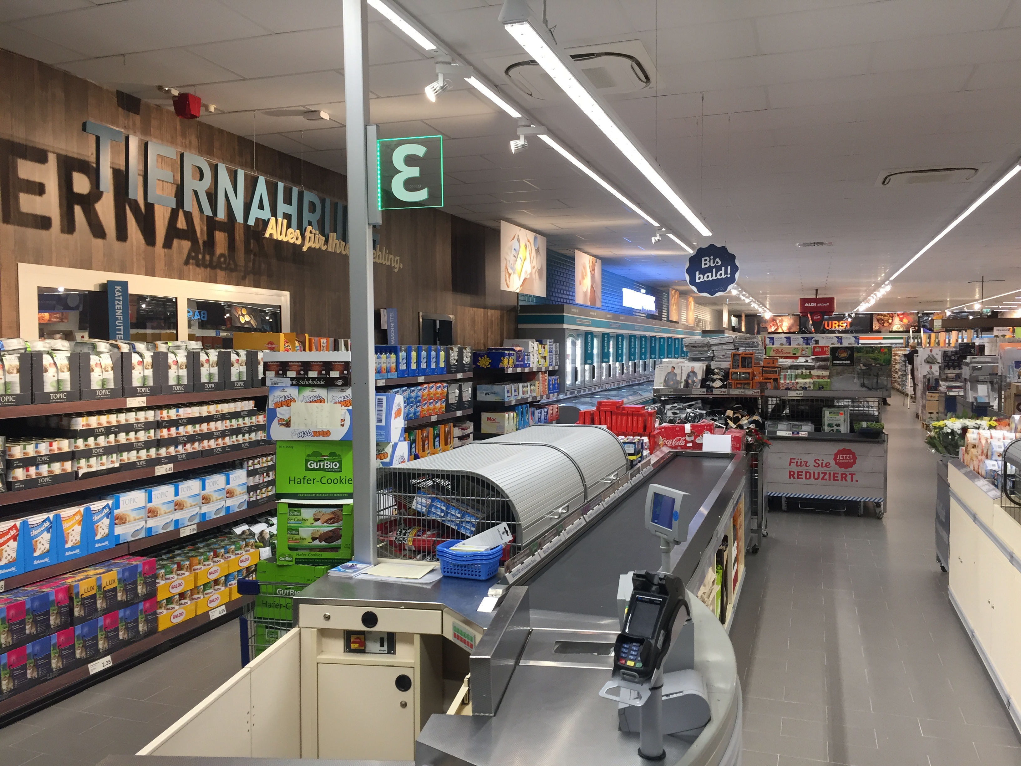 ALDI Zwickau Marienthal – Verkauf und Außenanlage