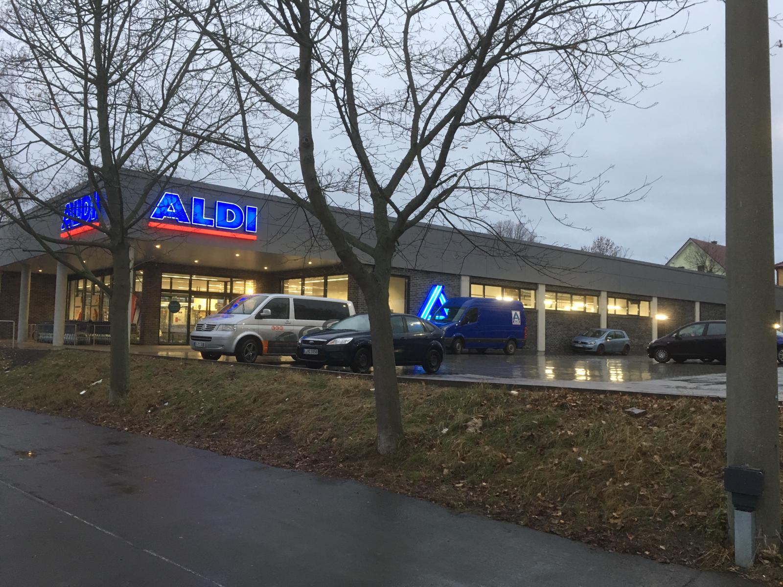 ALDI Altenburg – gesamter Markt mit BMA