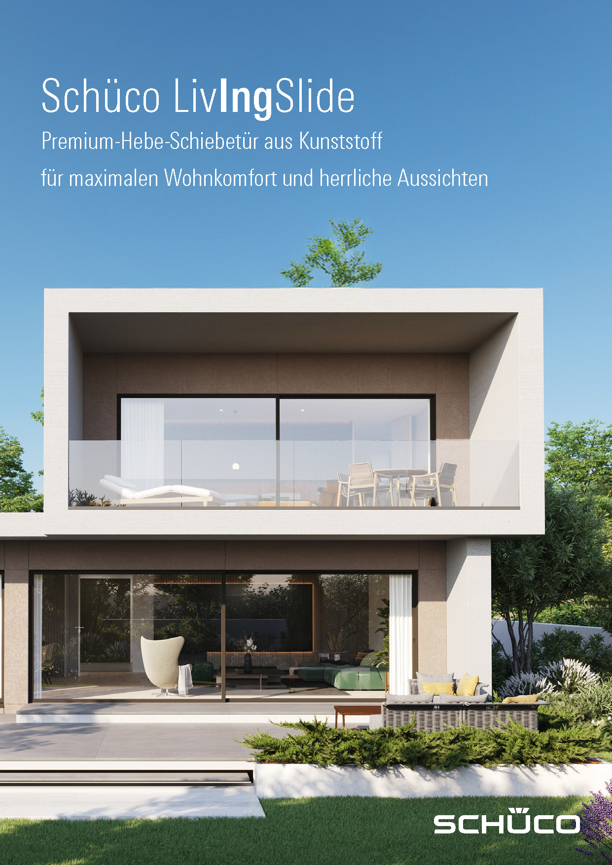 Schüco LivIng Slide Premium Hebe-Schiebetüre
