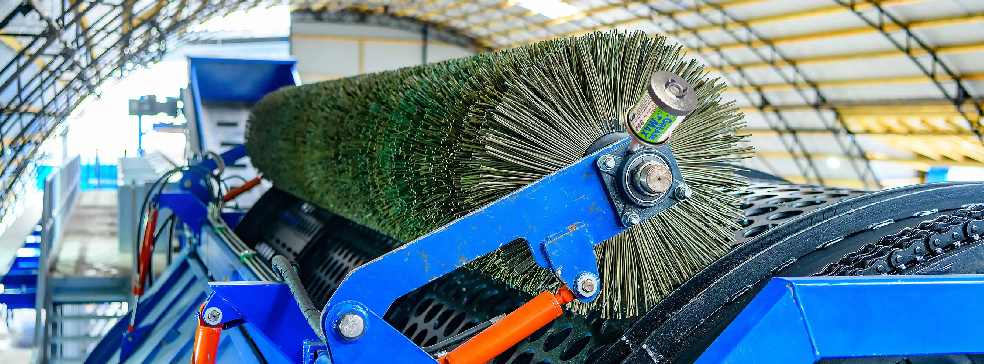 Automatische Schmierung für die Recyclingindustrie