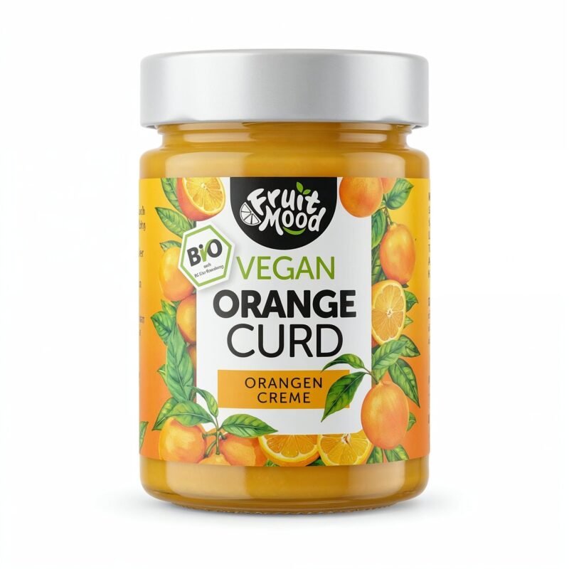 Veganes Orange Curd – Bio Orangencreme