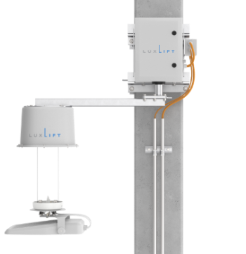 LuxLift Turn – Schwenkarmlift für unzugängliche Bereiche