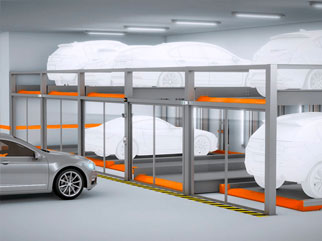 TrendVario halbautomatisches Parksystem