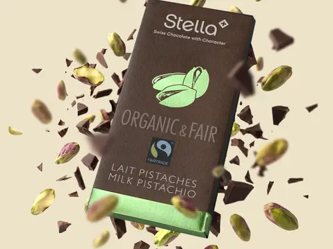 Tafelschokolade Milk Pistachio