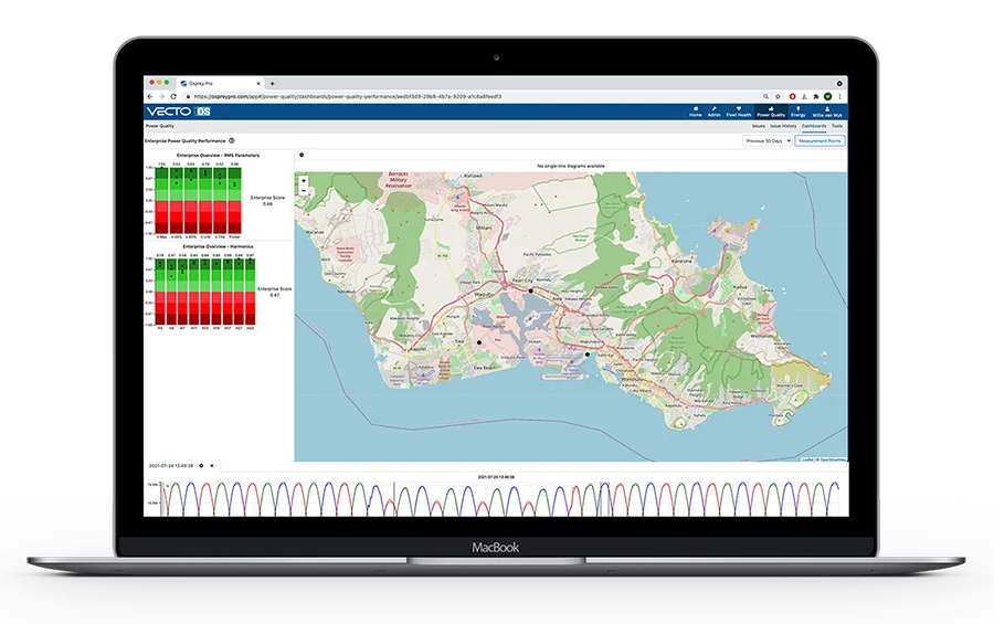 VECTO Grid OS im Standardbrowser