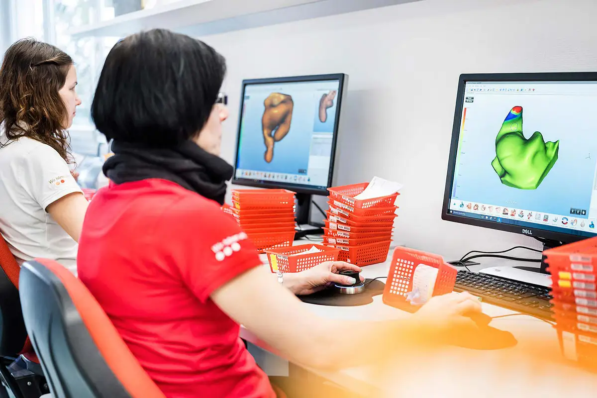 CAD-Modellierung für individuelle Ohrpassstücke