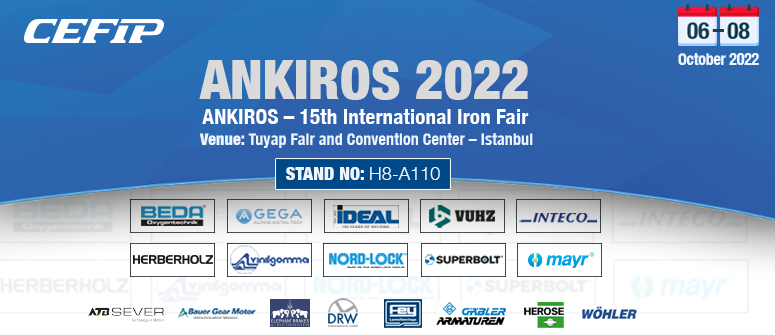 Messestand Ankiros 2022, Halle 8, Stand A110