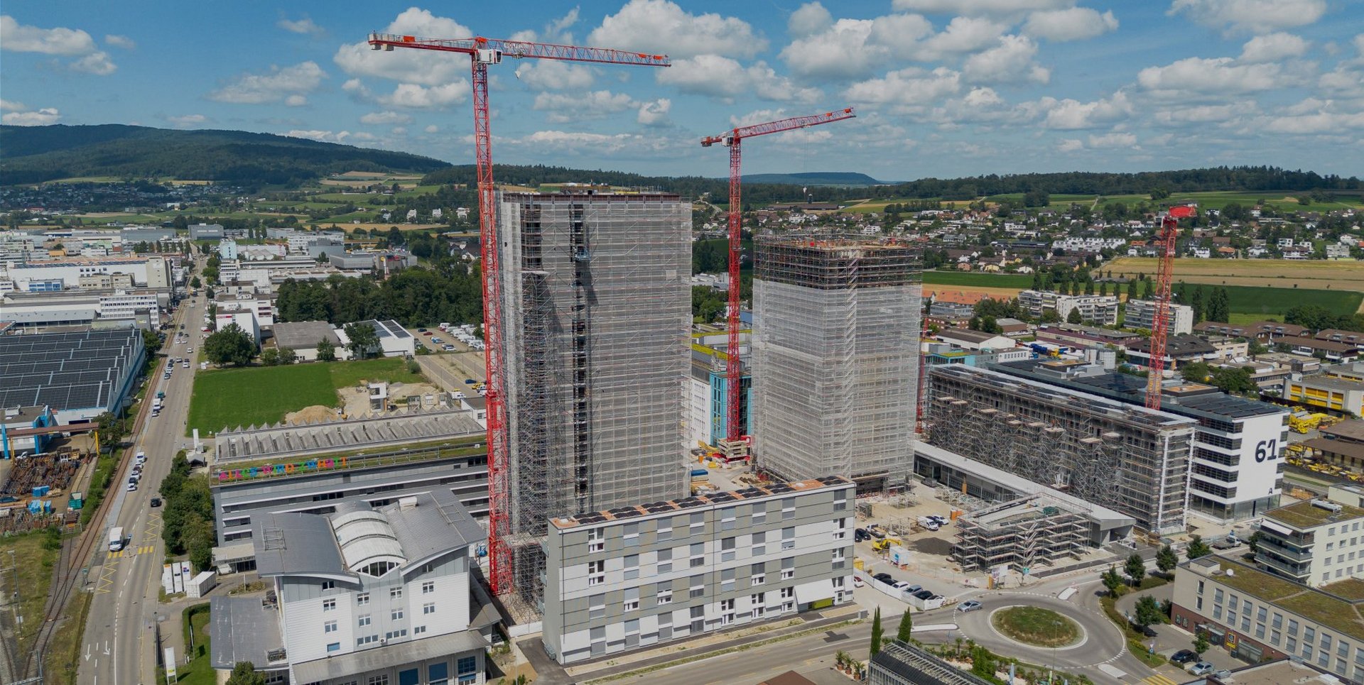 Neubau ZWHATT-Areal Regensdorf – Holzbau und Baumeister
