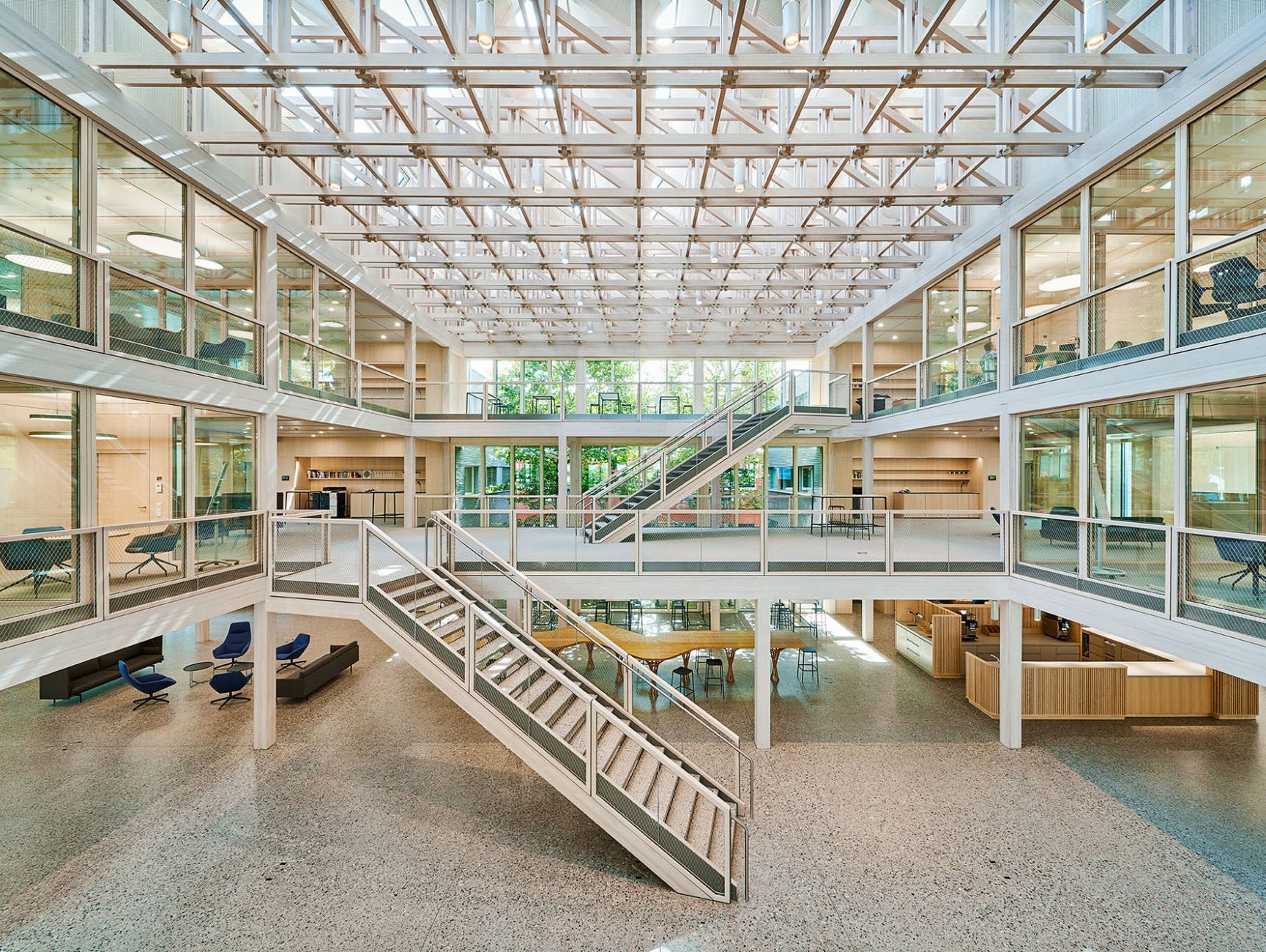 Neubau ERNE AG Holzbau