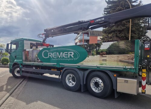 Cremer Natursteinimport – Fertigung