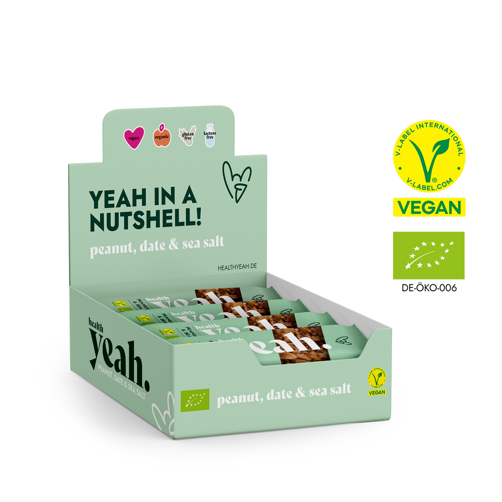 Peanut Date & Sea Salt (bio) – Nussriegel 40 g