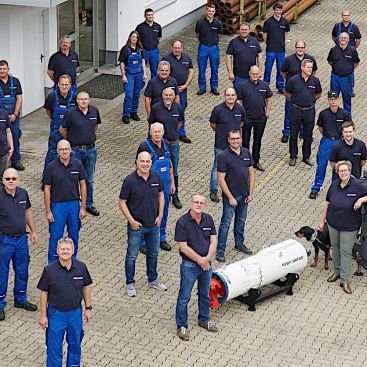 Employees at the plant