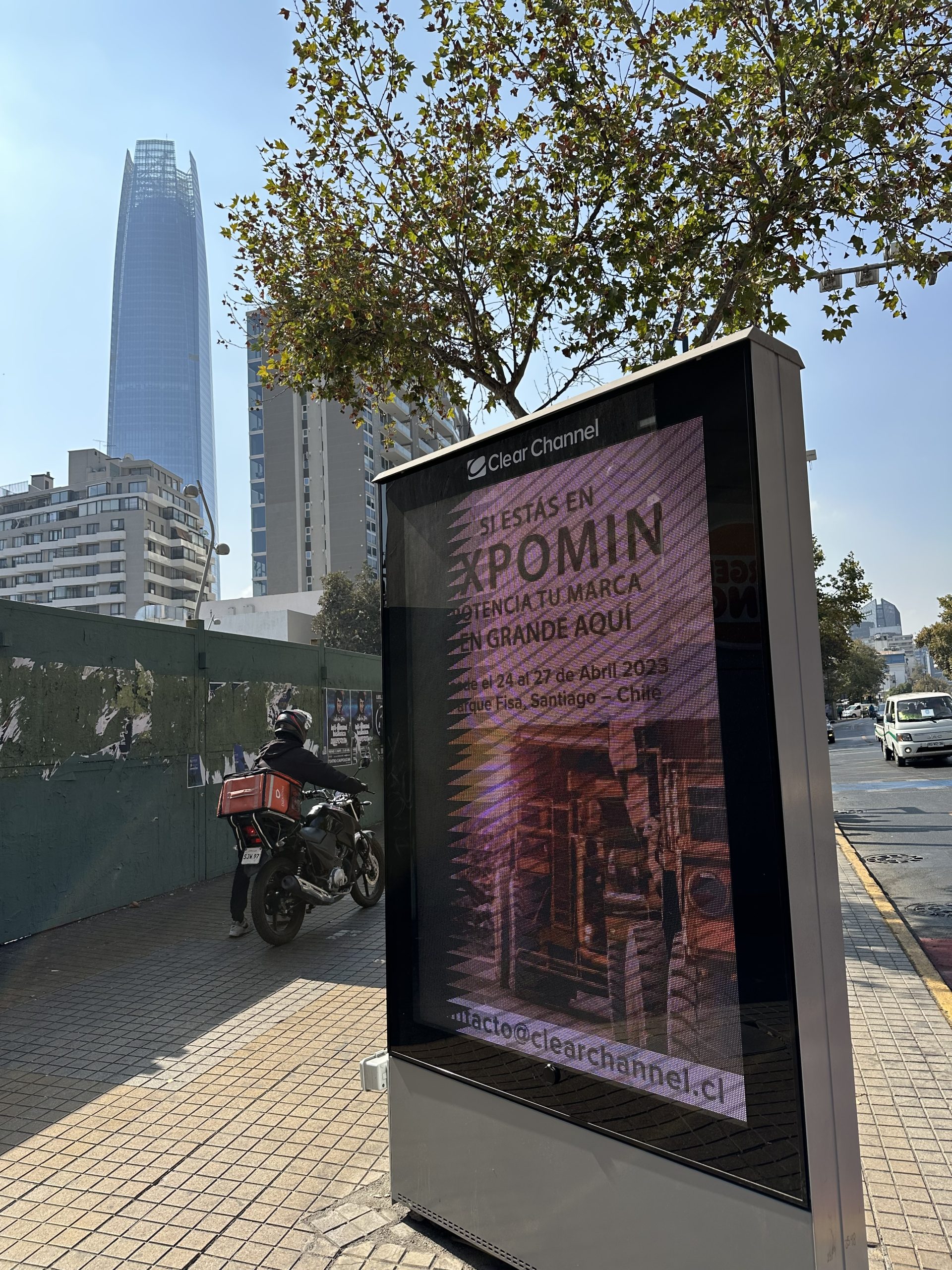 Messauftritt EXPOMIN 2023, Santiago de Chile