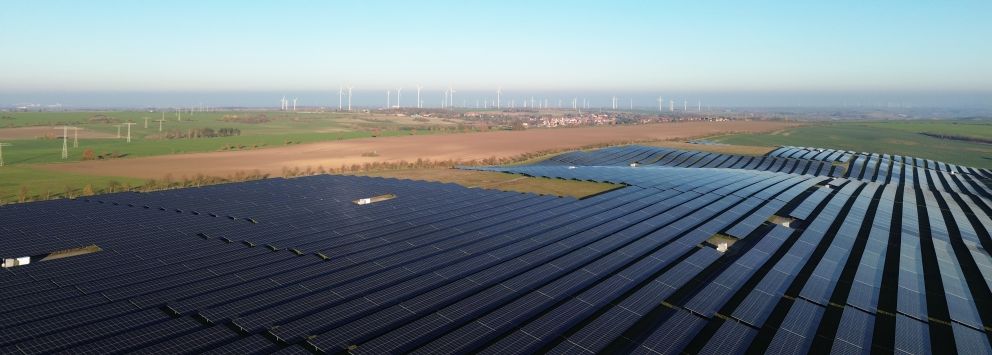 Hybrider Solarpark Gerbstedt (53,5 MWp)