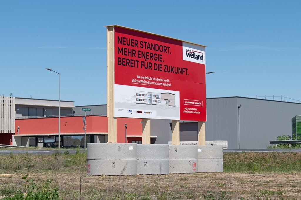 Neuer Standort Kalsdorf