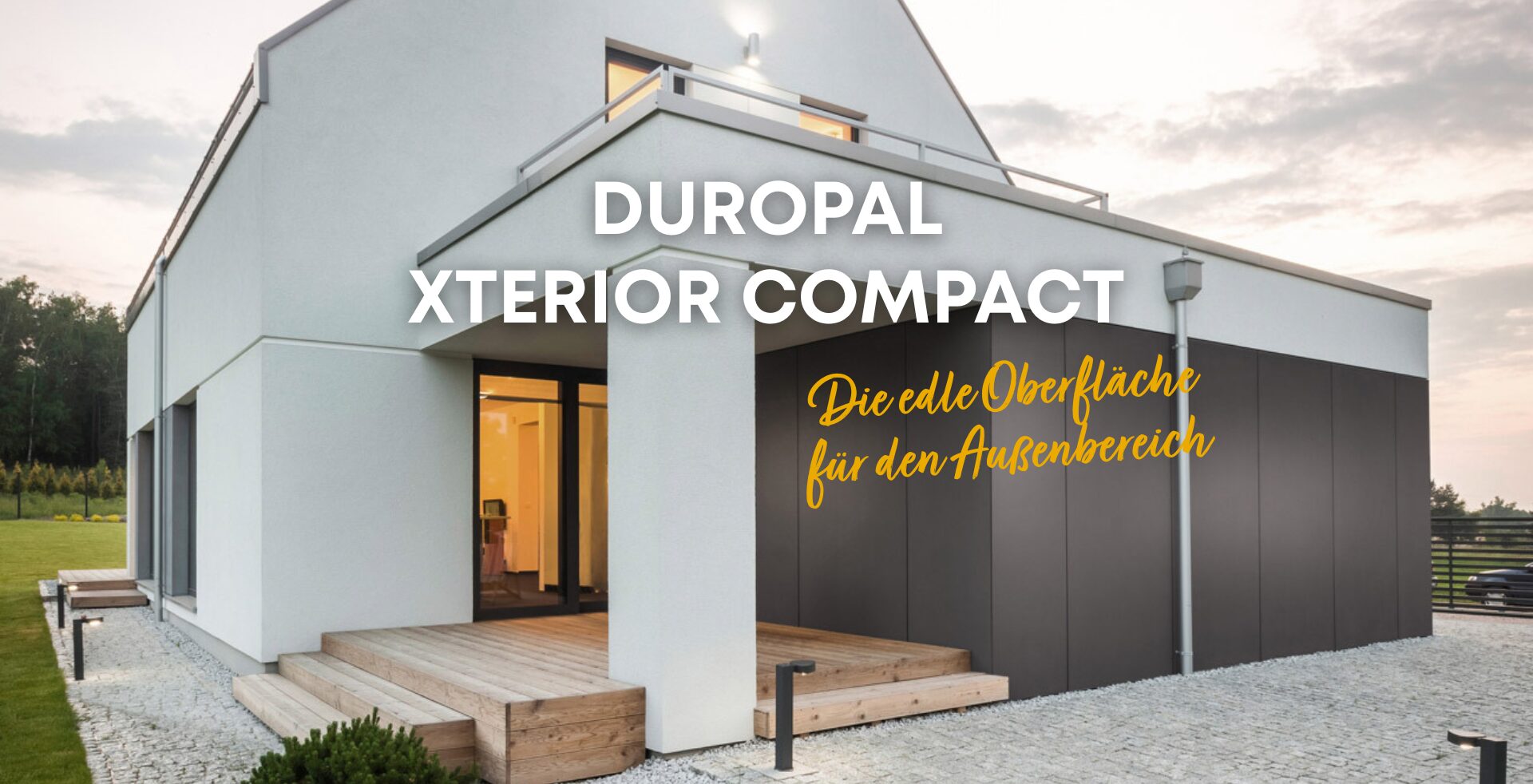 Fassadenplatte Duropal Xterior Compact