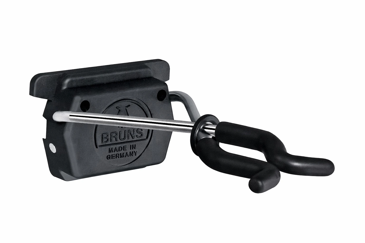 Gerätehalter Black Edition mit Aluminium-Führungsschiene