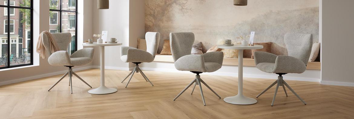 Designbelag wineo (Fischgrät)