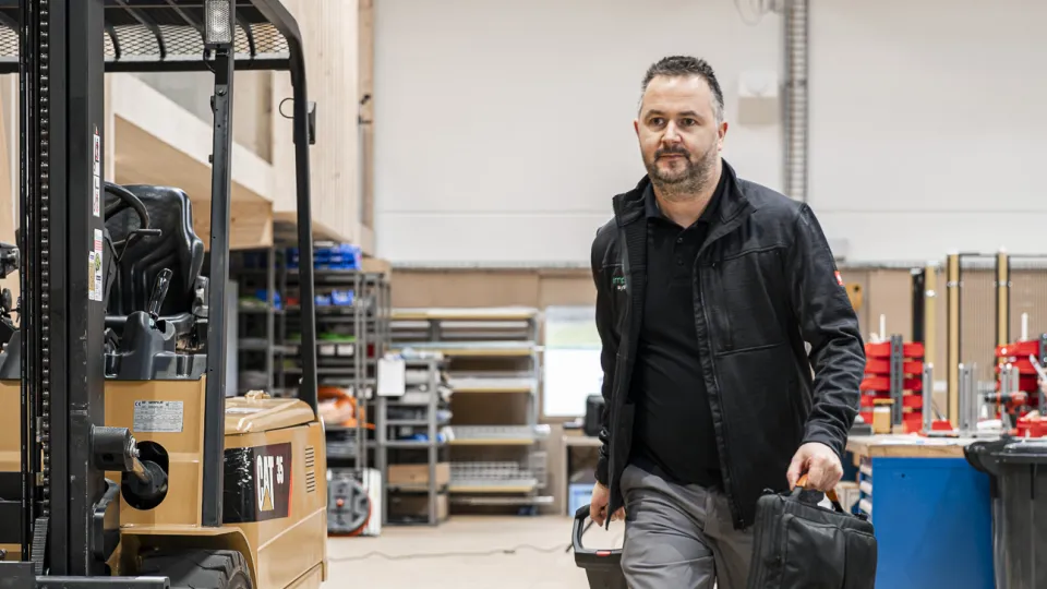 Service-Einsatz und Wartung