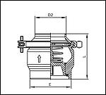 Disc check valve DIN-GS
