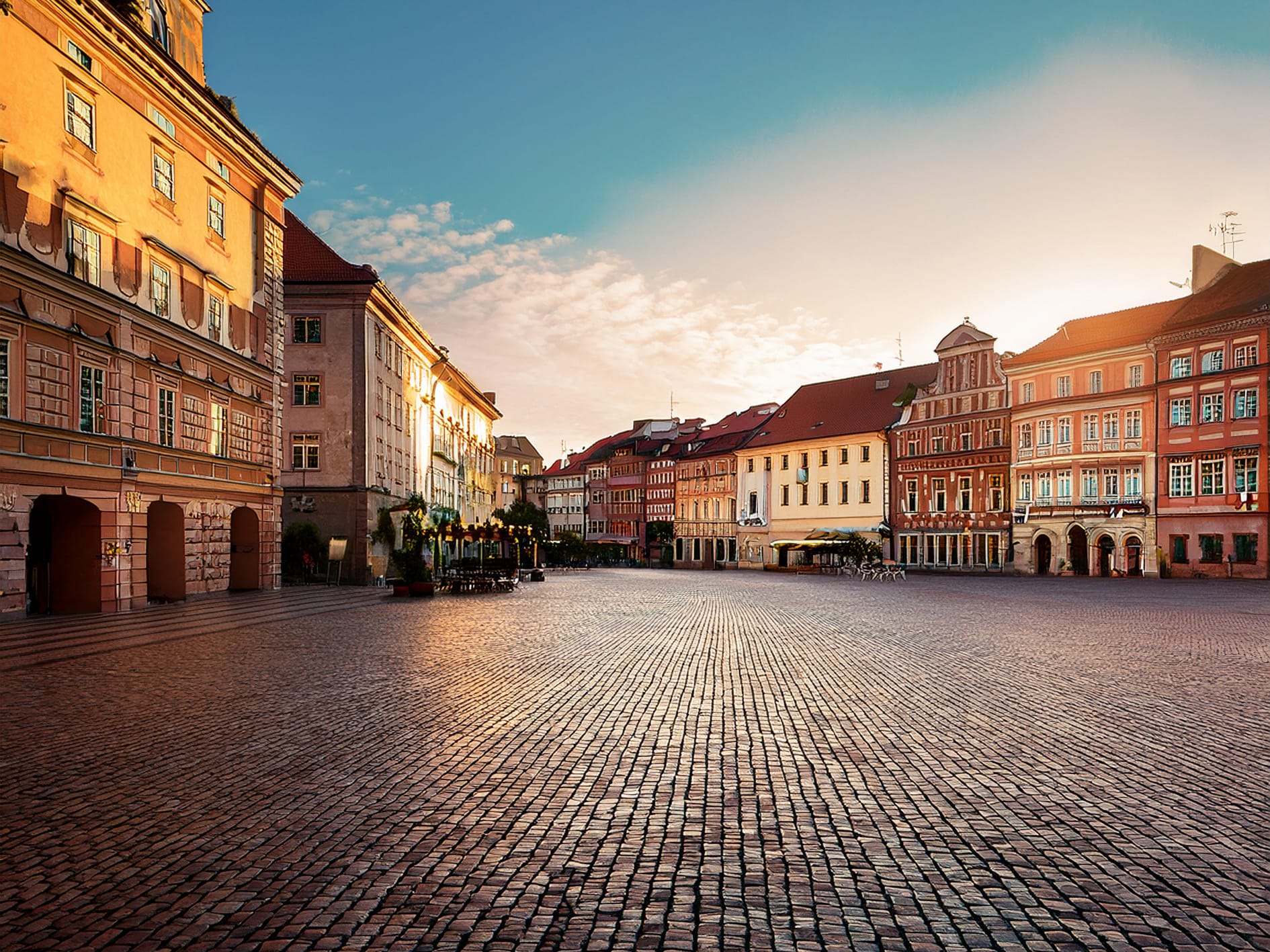 Verkaufsfahrzeug in der Altstadt