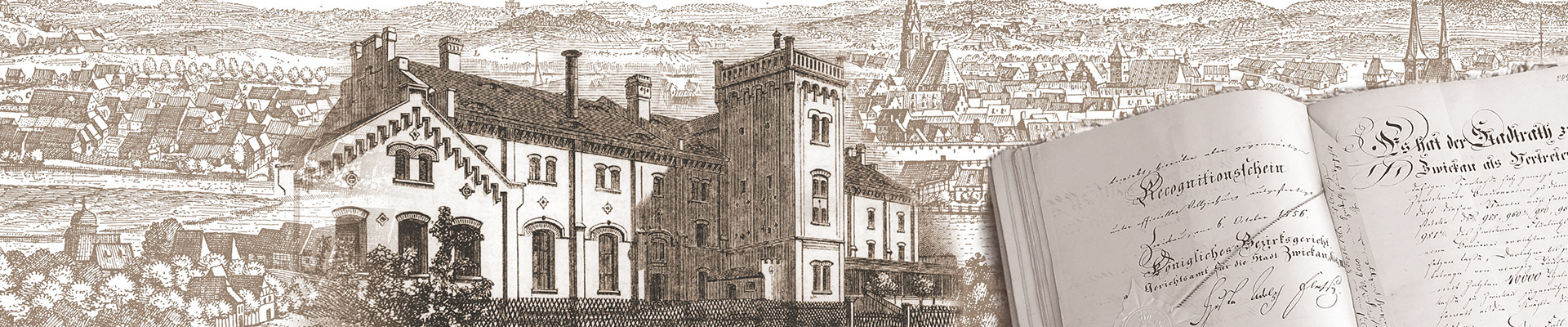 Historische Aufnahme der Brauerei