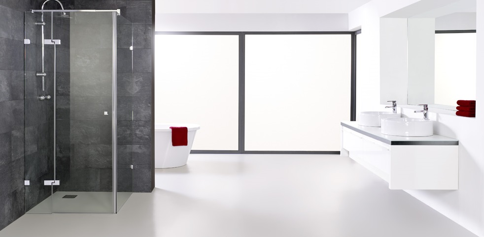 Glass door application