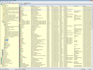Hyena Systemtools Programmoberfläche