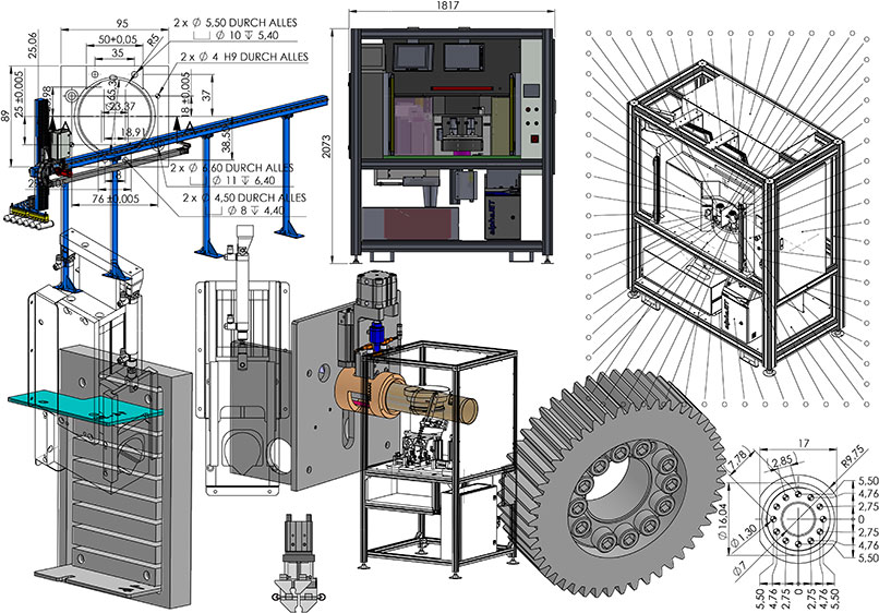CAD-Konstruktion Anlagenbau