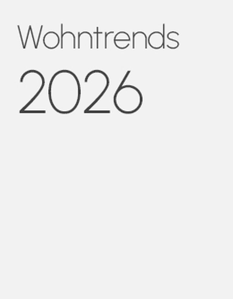 Wohntrends 2026