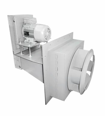 Freiläufer-Ventilator bis 450 °C