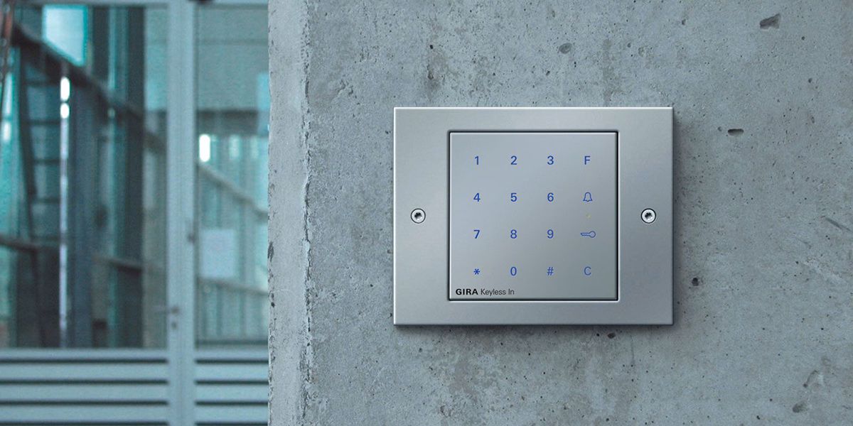 Zutrittskontrolle (Gira Keyless In)
