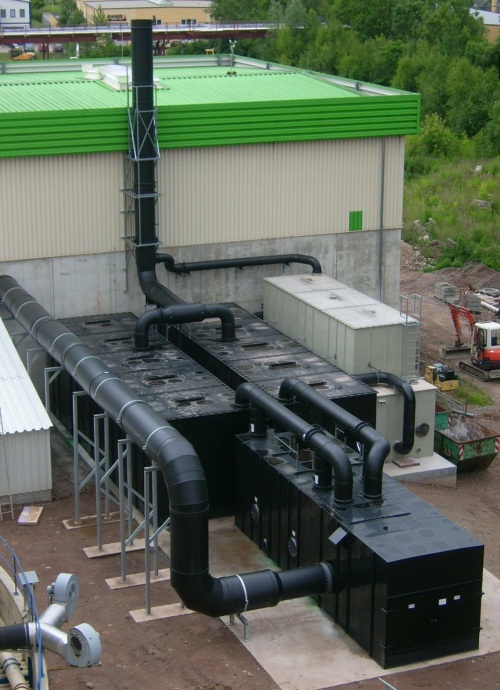 Biofilter in Containerbauweise (PE-HD)