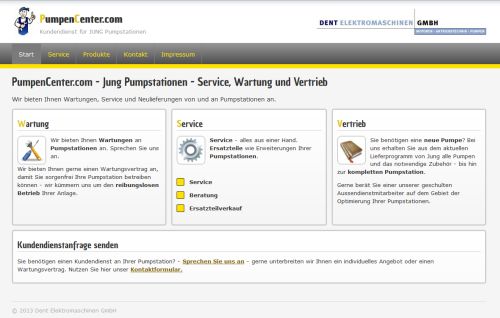 Wartung an JUNG Pumpstationen