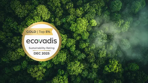 EcoVadis Gold Award, Score 83/100