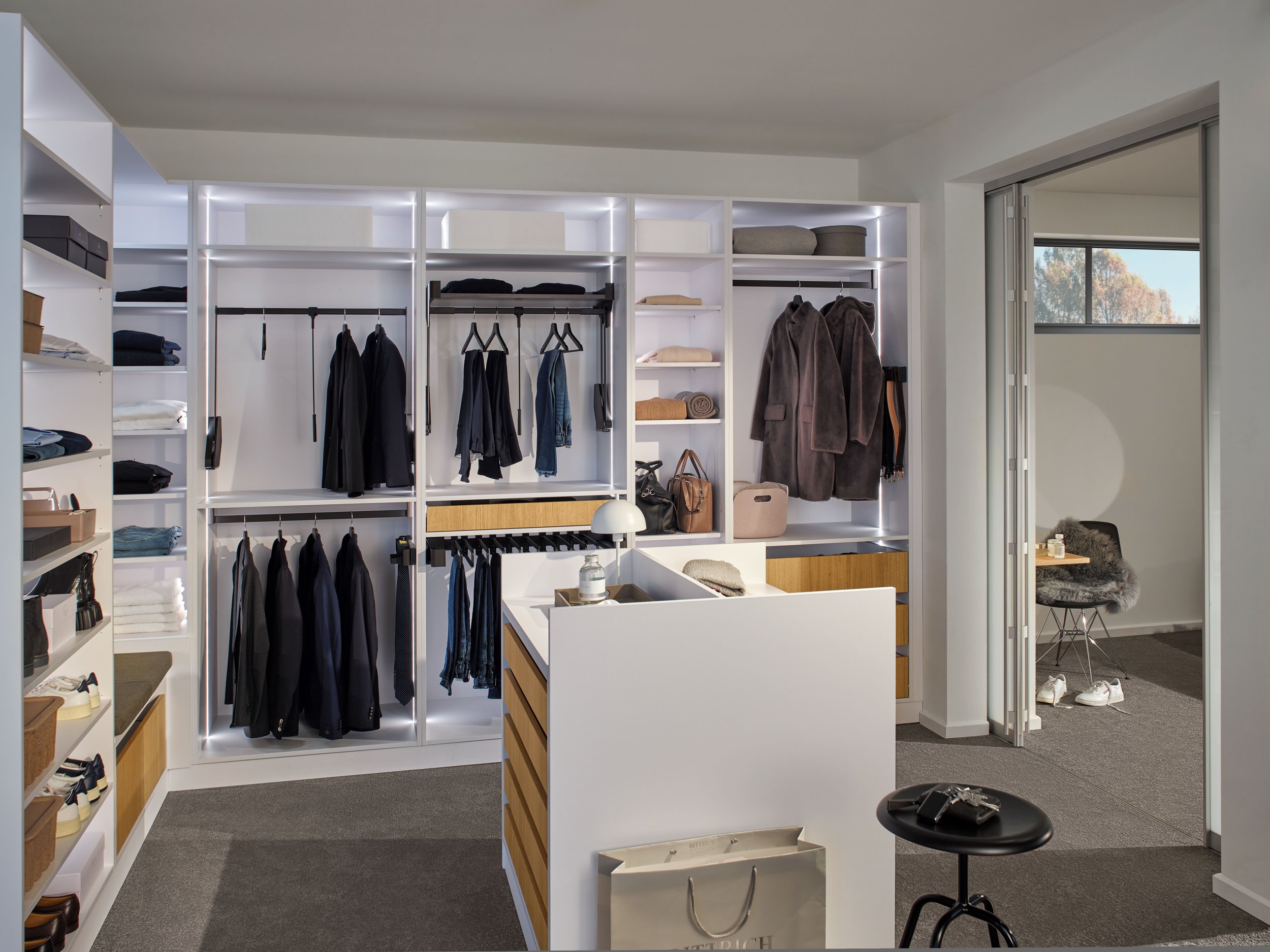 Maßgefertigtes Ankleidezimmer