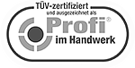 TÜV-Zertifikat „Profi im Handwerk“