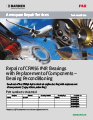 CFM56 Lagerreparatur mit Komponentenaustausch