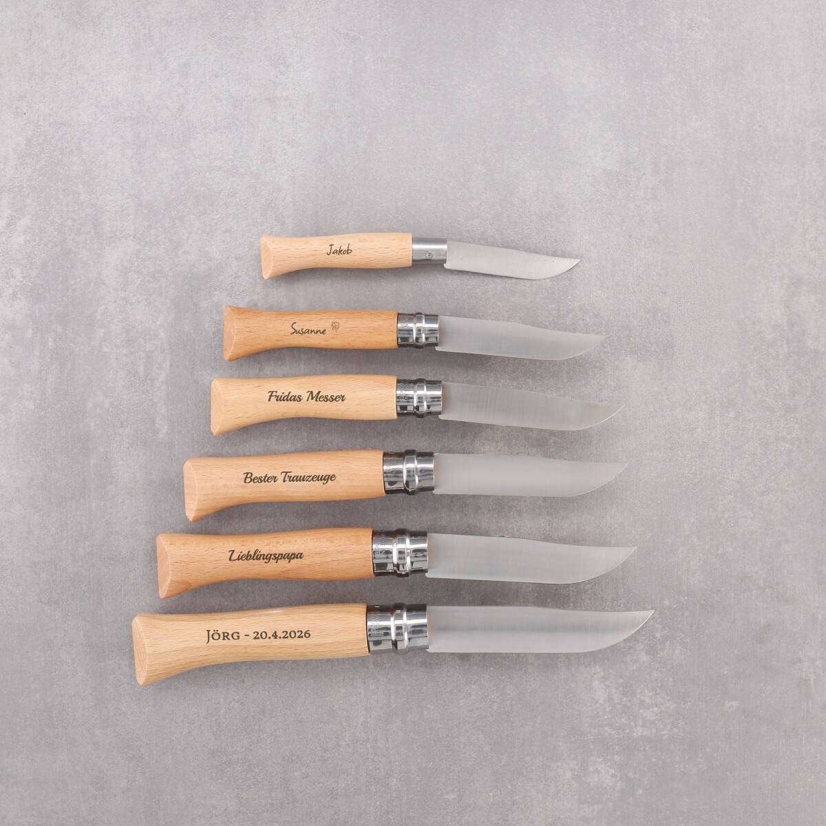 Opinel Taschenmesser mit Gravur