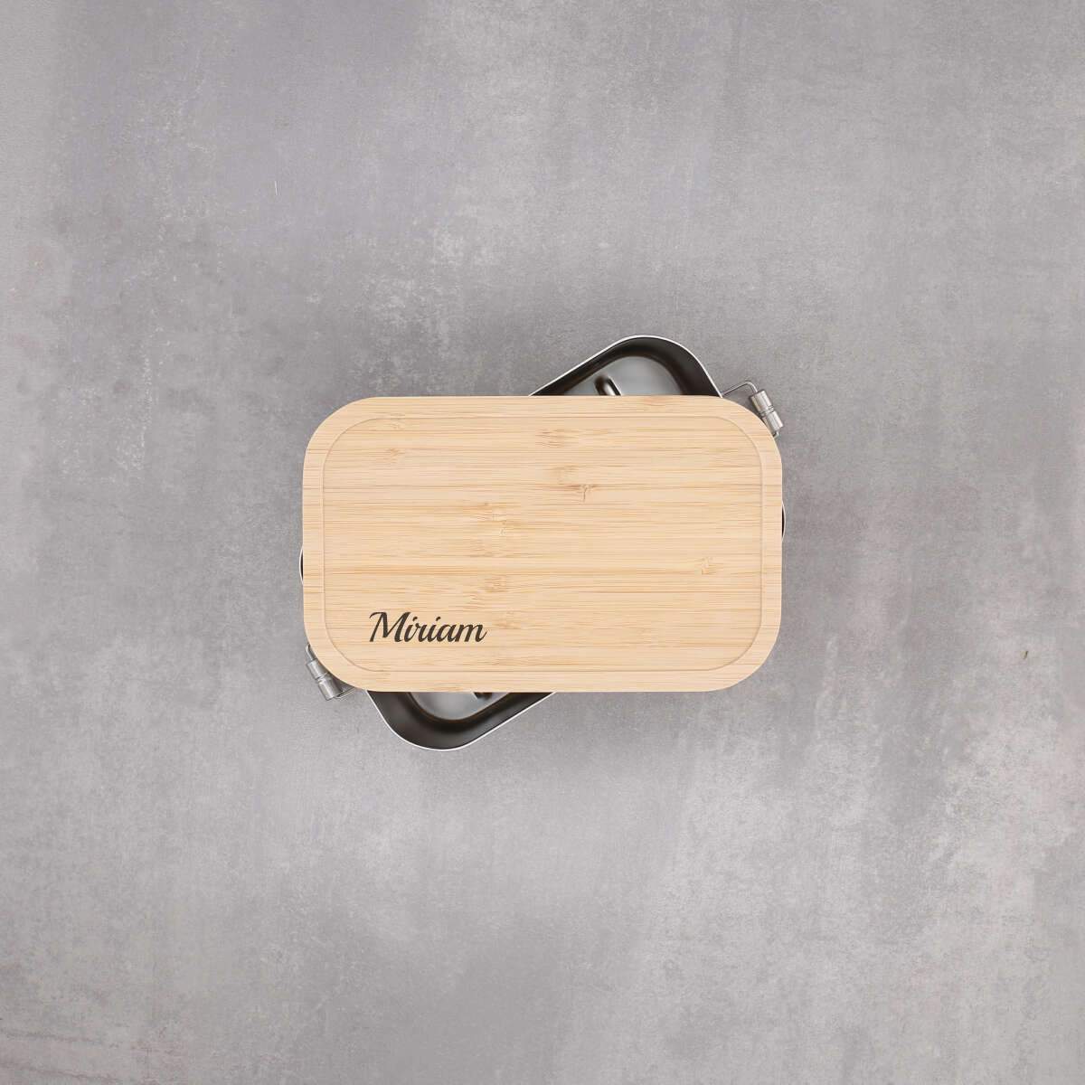 Lunchbox mit Wunschtext