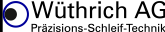 Logo Wüthrich AG – Präzisions-Schleif-Technik