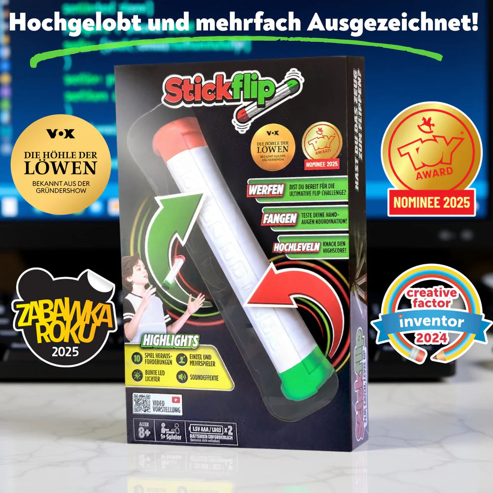 Stickflip Produktverpackung