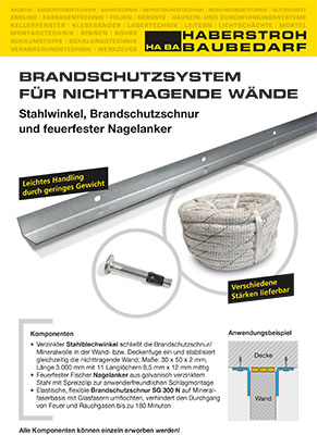 Brandschutzsystem