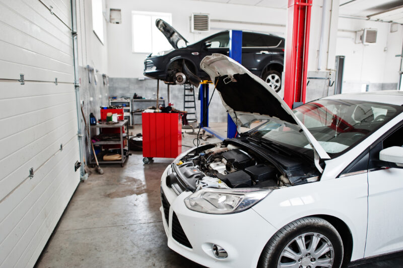 Reparatur in der Werkstatt
