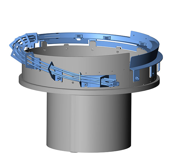 CAD-Konstruierte Sortierung