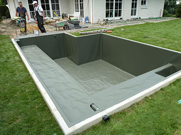 Schwimmbecken- & Teichabdichtungen