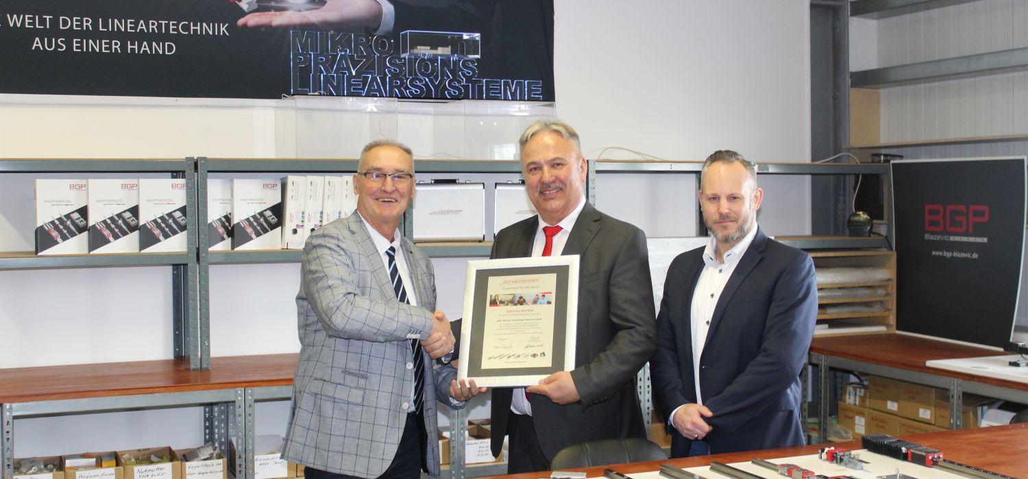 Zertifizierung im SCHNEEBERGER Global Channel Partner Programm