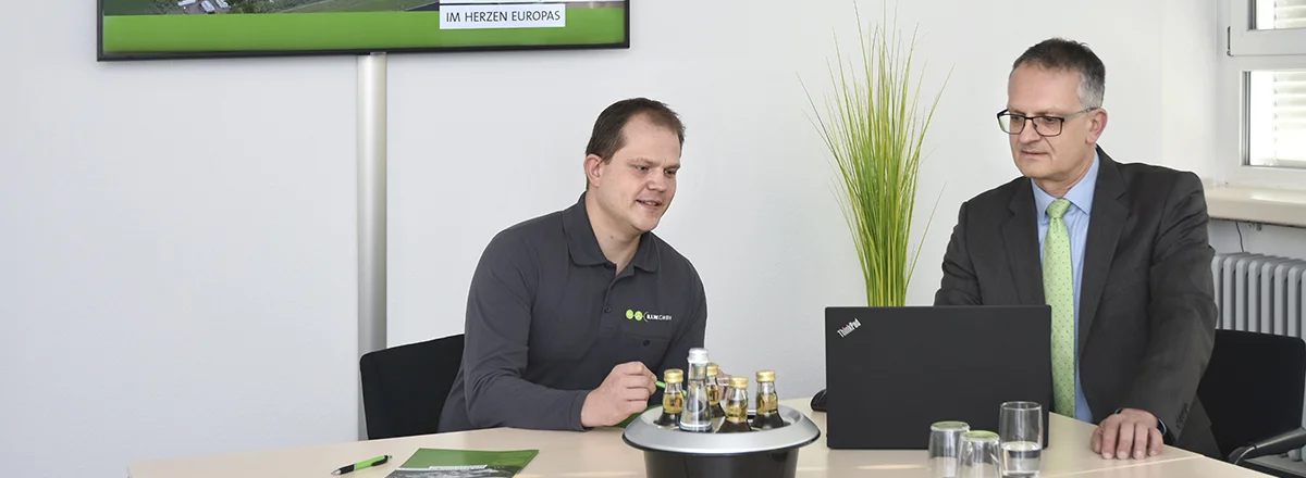 Projektgespräch mit Geschäftsführung und Technik
